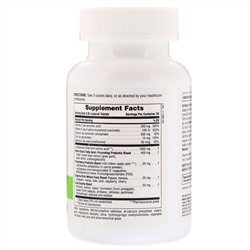 Nature's Plus, Total Digestive Wellness, GI Natural, комплекс для пищеварительной системы, 90 двухслойных таблеток