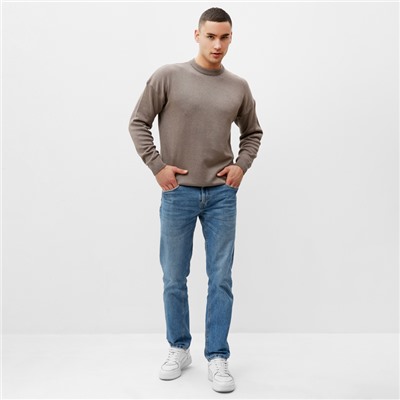 Джемпер мужской MINAKU: Casual Collection, размер 44, тауп