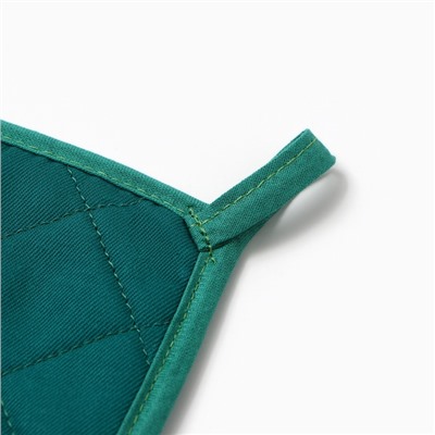 Прихватка «Этель» Sweet treat саржа, 19×19 см,100% хлопок, ватин 250 г/м²