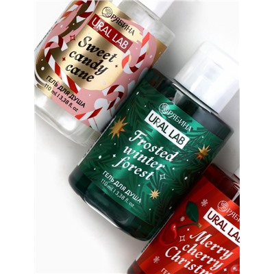 Гель для душа Happy New Year, набор 3 шт. × 100 мл, URAL LAB
