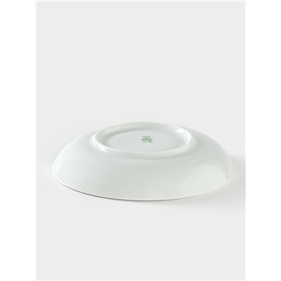 Блюдце Добрушский завод «Гуси», d=15 см, 250 мл, фарфор, белое