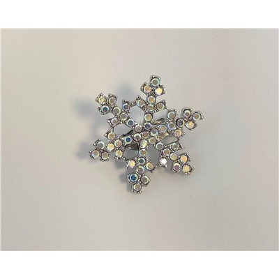 Брошь Снежинка