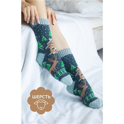 Женские шерстяные носки Happyfox