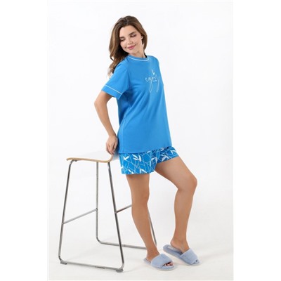 Костюм Рубин-2 (Васильковый)