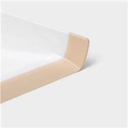 Щётка с совком Meli, бамбуковая ручка, совок 18×16.5×4 см, щётка 15×11 см, ворс 5 см