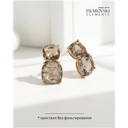Серьги с кристаллами Swarovski, Изящные серьги с кристаллами Swarovski