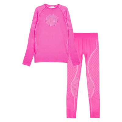 Термокомплект трикотажный для девочек: брюки, толстовка