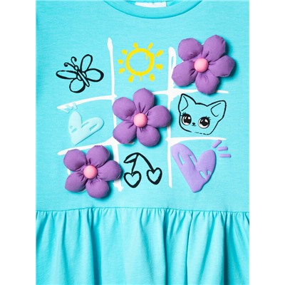 Платье трикотажное для девочек