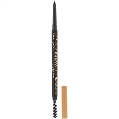 L.A. Girl, Карандаш для бровей Shady Slim Brow Pencil, оттенок Blonde, 0,08 г