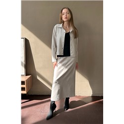 Жакет эко-замша  BASE101/01/Бежевый