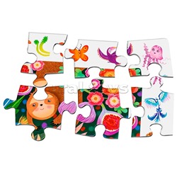 IQ Пазл с развивающей игрой 96 "Весёлая вечеринка в джунглях" 6+ (new)