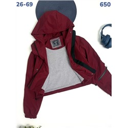 Ветровка 650 бордовый