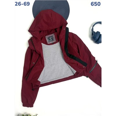 Ветровка 650 бордовый