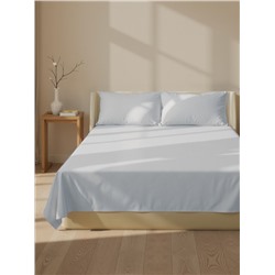 Простыня 1.5-спальная SL Home Modal, 160×235 см, светло-серая, модал