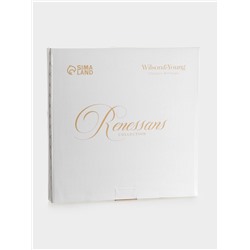 Тарелки обеденные WY Renessans, набор 2 шт., d=26.5 см, фарфор, белые