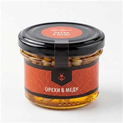 Ассорти: миндаль, фундук, кешью в меду 100 гр.