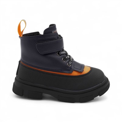 Ботинки демисезонные 5921-3В черно синие