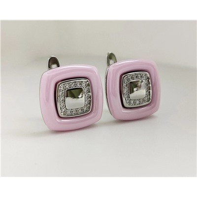 Серьги с керамикой