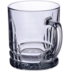 128-Н7-2 Кружка для чая 300мл Графит (х18)