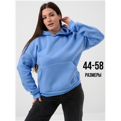 Худи футер 52712 (Голубой)