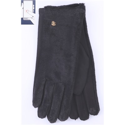 Перчатки жен. LuMeiJia MB-02 мех/сенсор