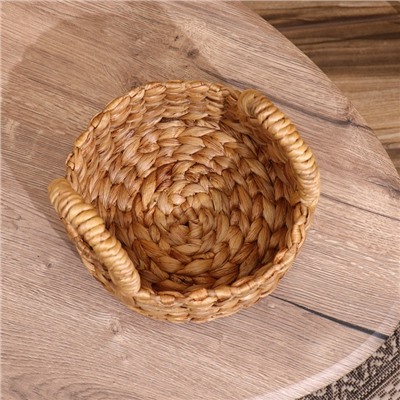 Корзинка плетёная 20×20×16 см