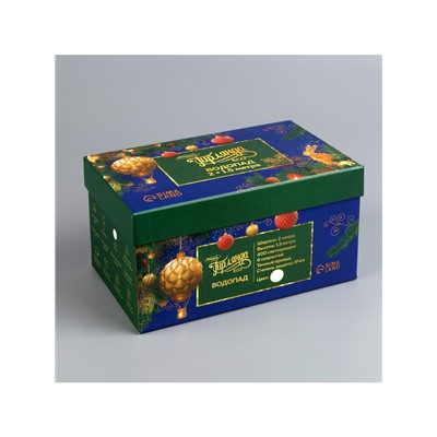 Гирлянда «Водопад» 2×1.5 м, IP44, тёмная нить, 400 LED, свечение белое, 8 режимов, 220 В