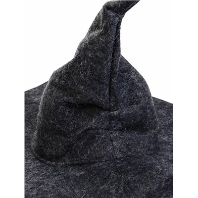 Шапка для бани и сауны «Ведьмочка», полиэфир 70%, шерсть 30%