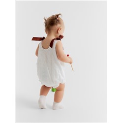 Боди для девочки MINAKU, рост 80-86 см, белое