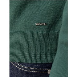 Джемпер-поло из хлопка с нейлоном