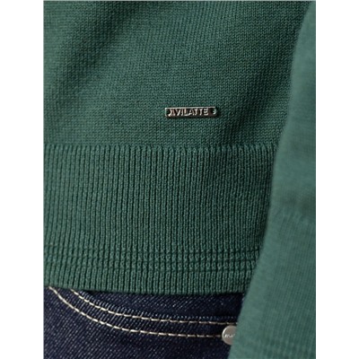 Джемпер-поло из хлопка с нейлоном