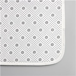 Коврик для ванной и туалета Доляна «Чёрная кошка», 40×60 см, рисунок МИКС