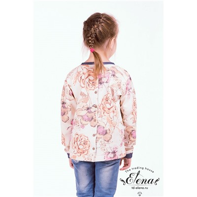 Джемпер из футера М21757