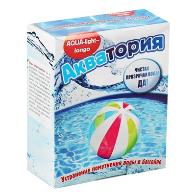 Средство для очистки воды в бассейне «Акватория» AQUA-light-longo, от водорослей, 500 г