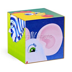 Кубики в картинках 04 Сказочные герои ( из 4-х штук)