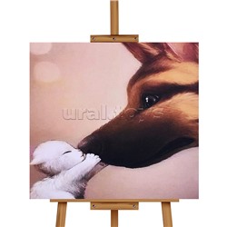 Мозаика алмазная "Друзья" 20*20 см.