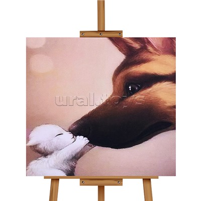 Мозаика алмазная "Друзья" 20*20 см.