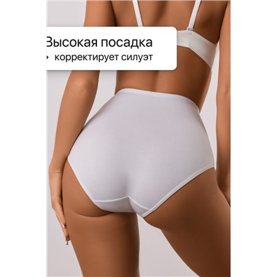 Набор трусов OIRO 3902 3 шт. хлопковые высокие НАТАЛИ, 1194938