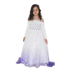 Карнавальный костюм «Эльза», р. 32, рост 128 см