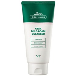 VT Cosmetics Пенка для чувствительной кожи с центеллой Cica Mild Foam Cleanser