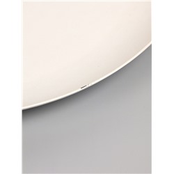 УЦЕНКА Блюдо сервировочное круглое «Белые каллы» белое с золотом. нержавеющая сталь 21×21.5×4 см 1