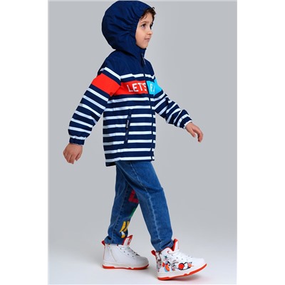 Куртка текстильная с полиуретановым покрытием для мальчиков (ветровка) PLAYTODAY, 1085605