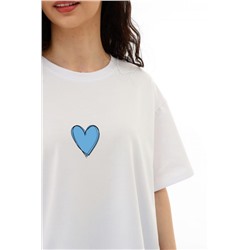 Костюм Heart (Белый/голубой)
