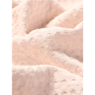 Плед вафельный «Этель» Waffle, 150×240 см, молочный, вафля 195 г/м²