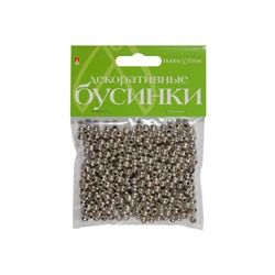 Бусины круглые МЕТАЛЛИЗИРОВАННЫЕ 5 мм 6 цв. 2-371/07 Альт