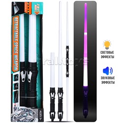 Набор мечей "Сражение светом" (свет, звук) в коробке