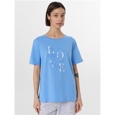 КОМПЛЕКТ ЖЕНСКИЙ (ФУТБОЛКА, БРИДЖИ) 592370