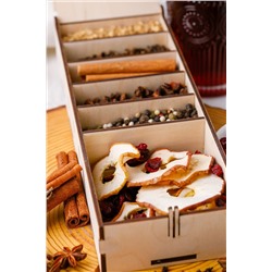 Подарочный набор для глинтвейна по-сибирски  / Сибирский кедр / 190 г