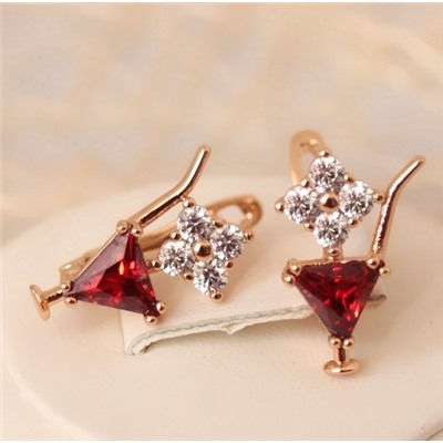 Серьги позолота H01-12885р