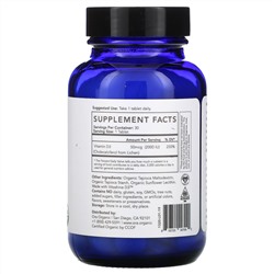 Ora, Sol Food, Vegan Vitamin D3 Supplement, 2,000 IU, 30 Organic Tablets
